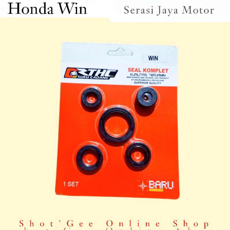 SIL SEAL SET OLI SEAL SET KOMPLIT HONDA WIN