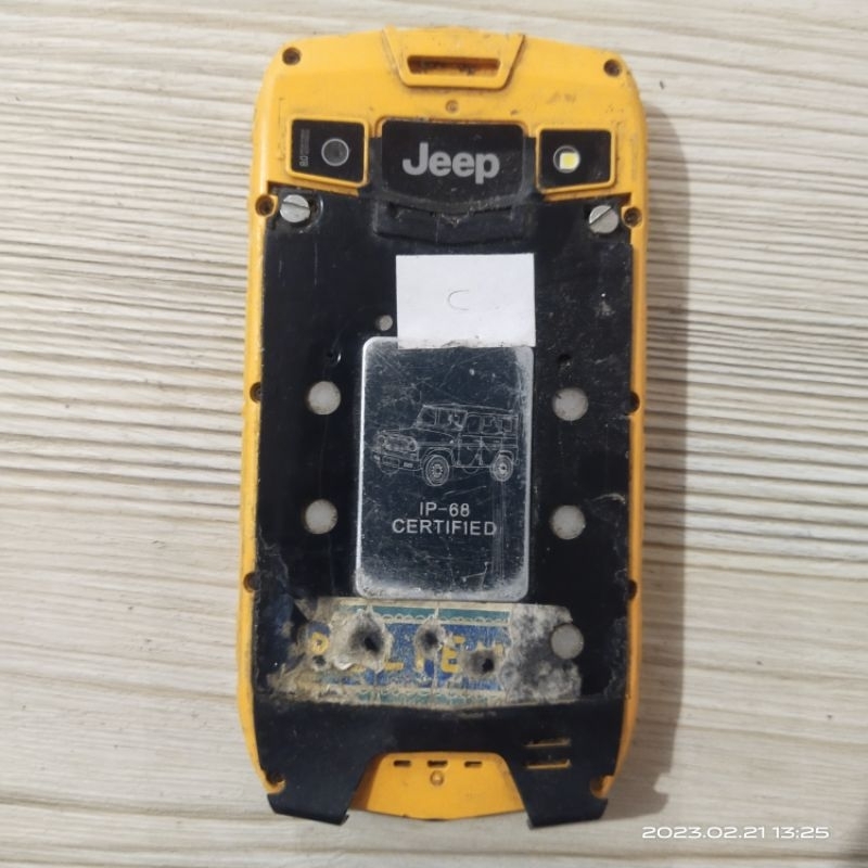 Mesin Hp Jeep Z6 MTK6582 Quad Core IPS IP-68 Hidup