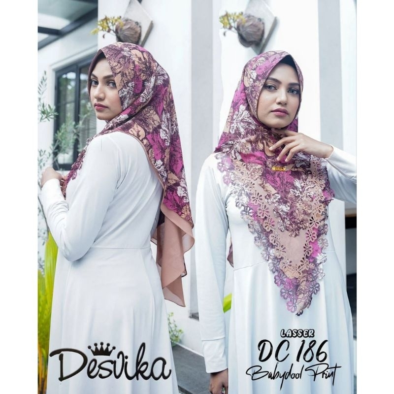 KHIMAR CERUTY MOTOF 2LAYER // KHIMAR MOTIF