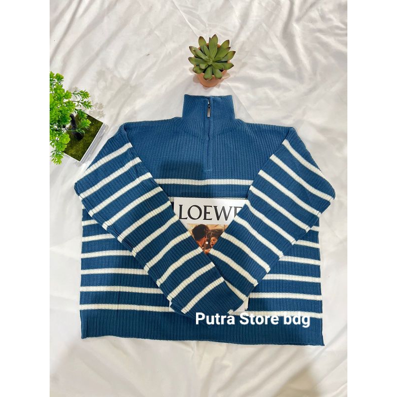 DAISY ZIFER CROP TURTLENECK//ATASA RAJUT PREMIUM