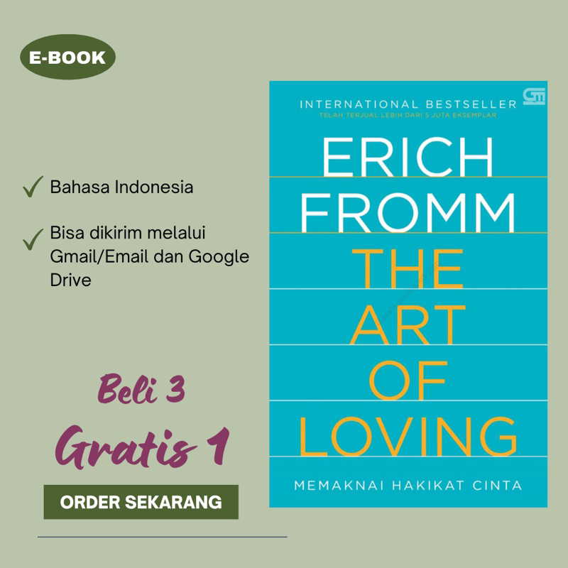 

The Art of Loving: Memaknai Hakikat Cinta