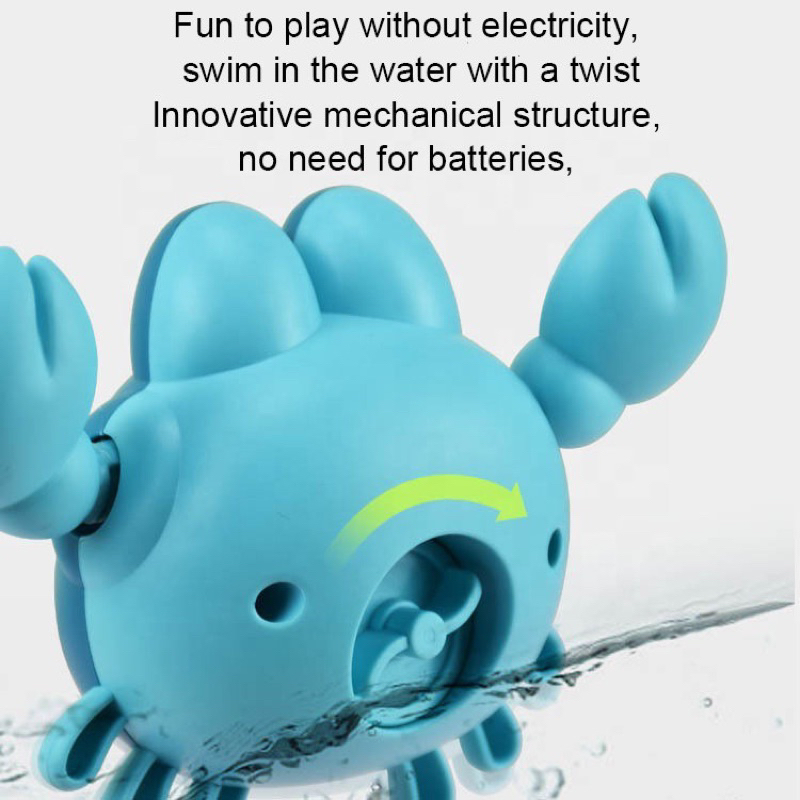 Mainan Mandi Bayi Anak Bentuk Kepiting Kura Kura harga per PCS