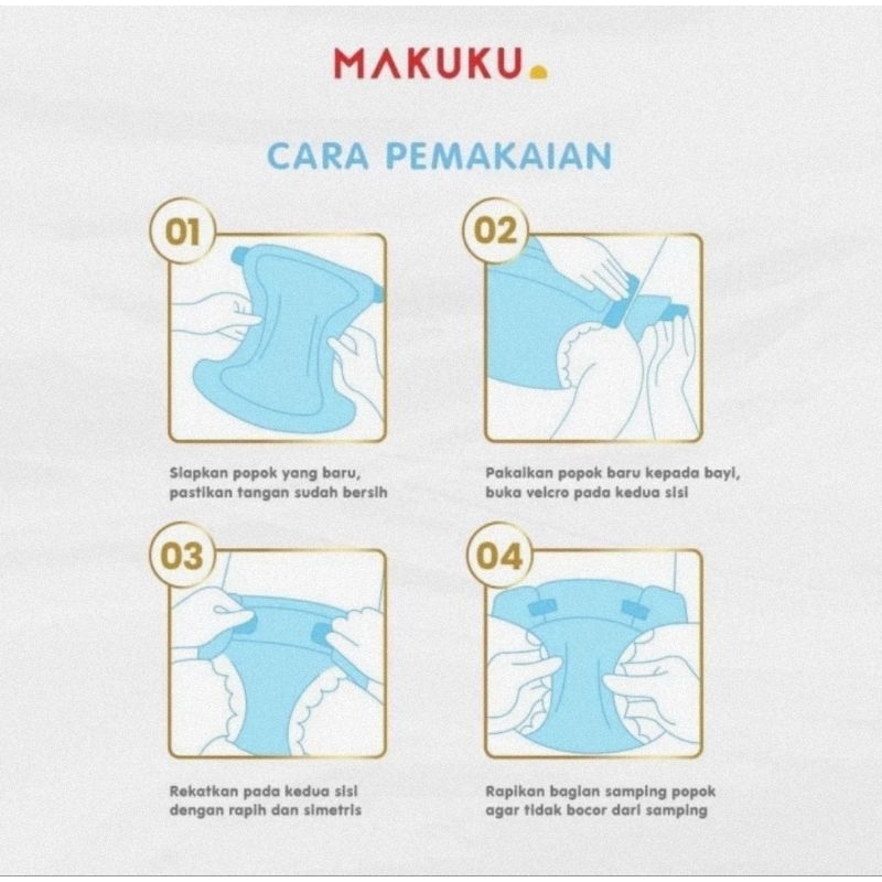 Makuku AIR Diapers Pro Care Pants M36 - Popok Bayi Sekali Pakai