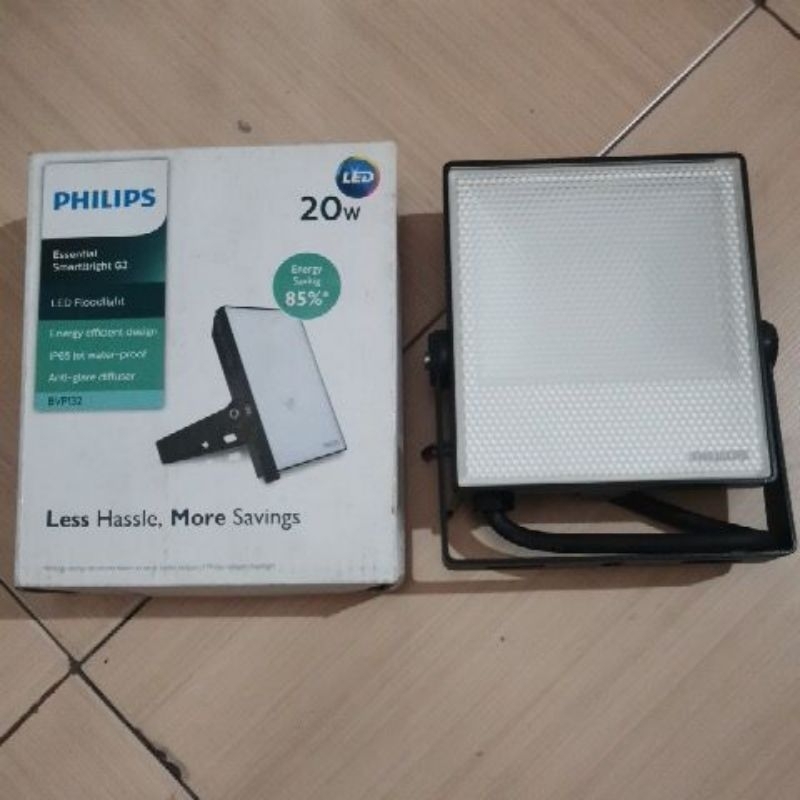 lampu sorot led philips 20w