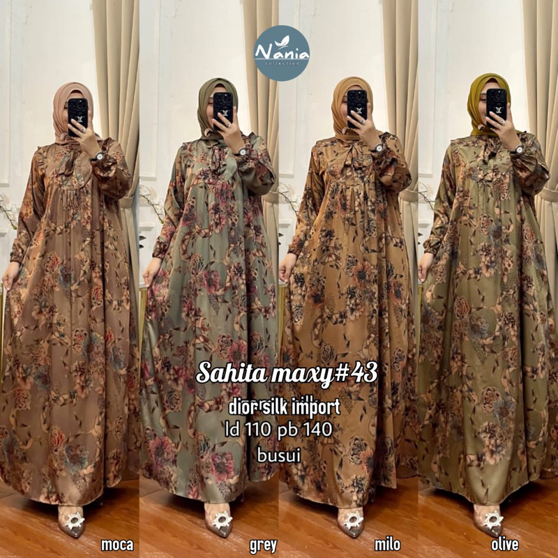 SAHITA MAXY #43 / DIOR SILK IMPORT // NANIA
