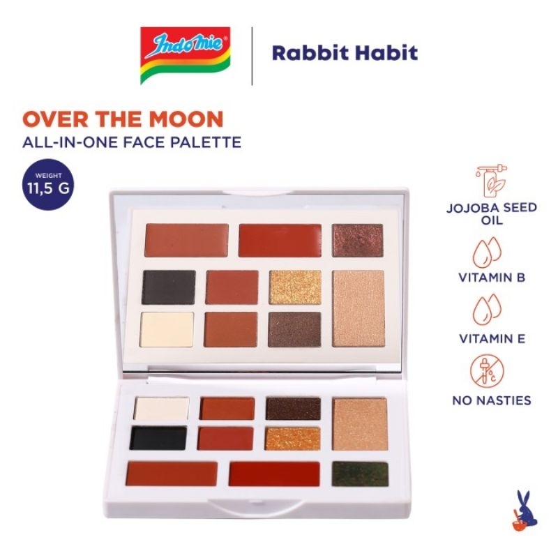 Rabbit Habit X Indomie OVER THE MOON All-In-One Face Palette