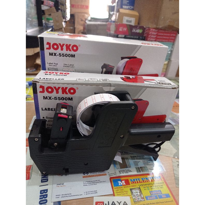 

mesin label 1baris joyko MX-5500M/mesin tembak harga 1baris-8 digits joyko MX-5500M