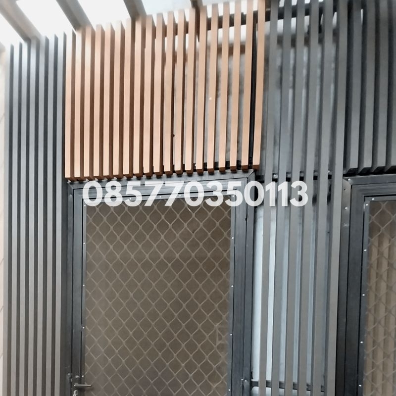 KISI-KISI WPC | PARTISI WPC | PAGAR KAYU SINTETIS