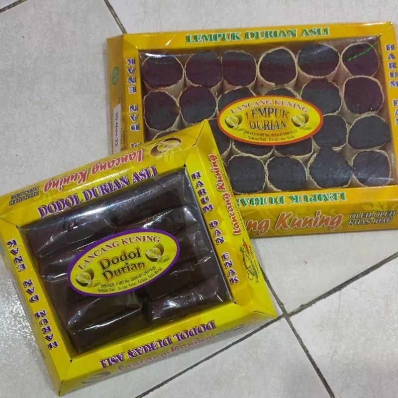 

Lempuk & Dodol Durian 200g & 400g