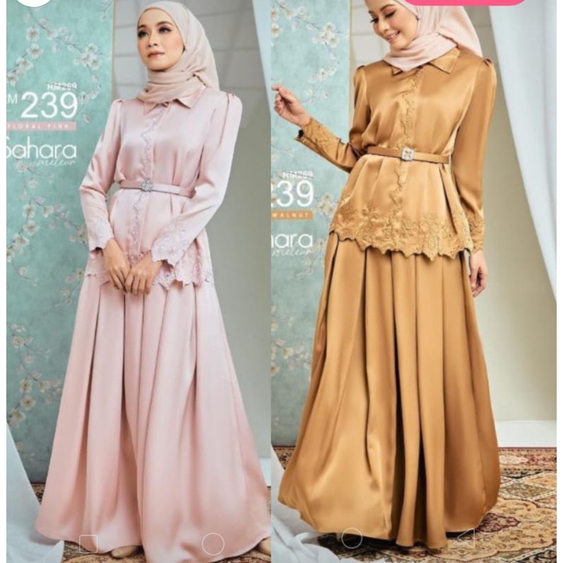 SETELAN MALAY FREE BELT FASHION IMPORT TERBARU