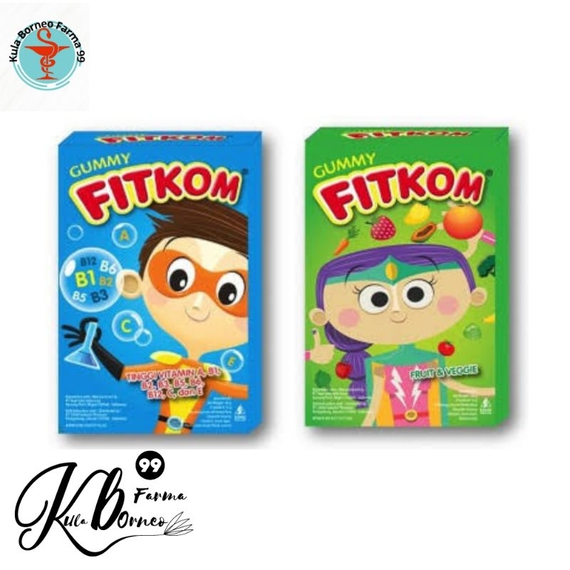 Fitkom Gummy Multivitamin - Fruit &amp; Veggy