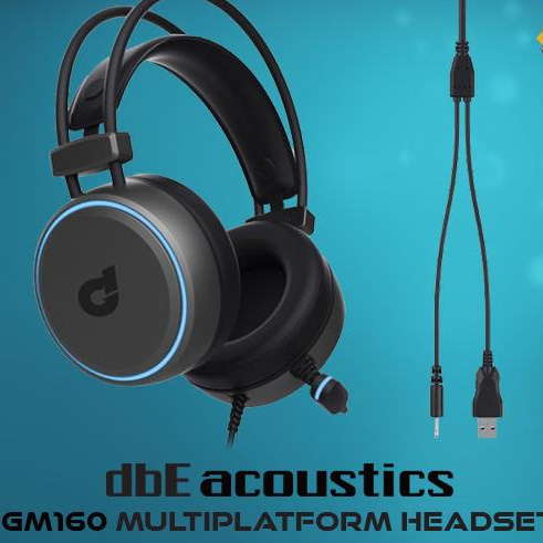 dbE GM160 / GM 160 Multiplatform 3.5mm Gaming Headset
