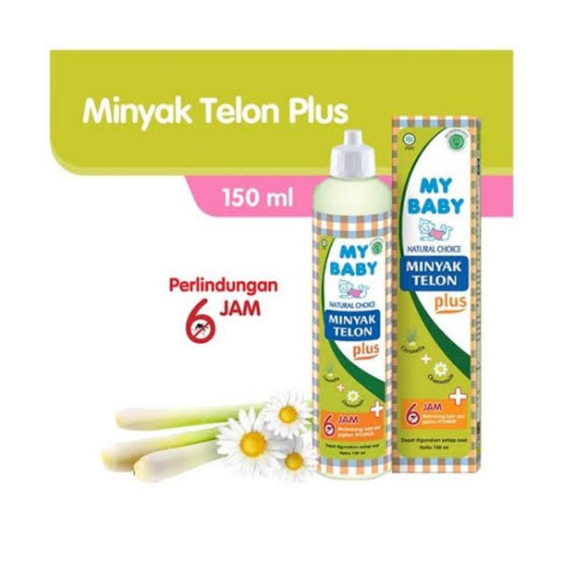 My Baby Minyak Telon Plus 145 ml / 150 ML mybaby