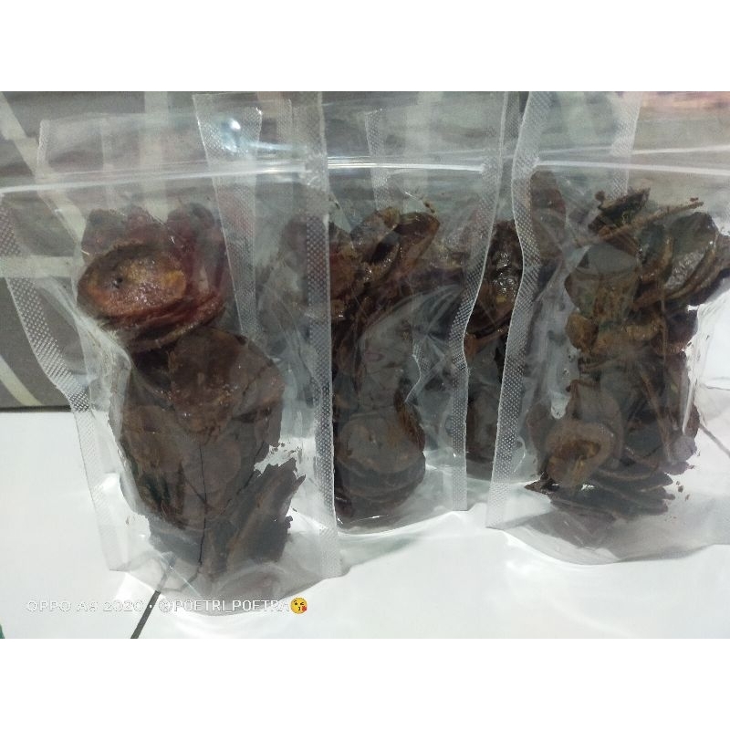 kripik pisang coklat