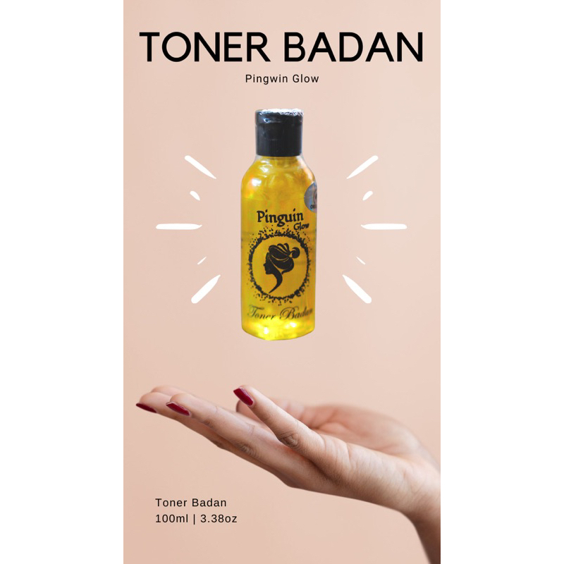 PINGWIN GLOW TONER BADAN 100mL