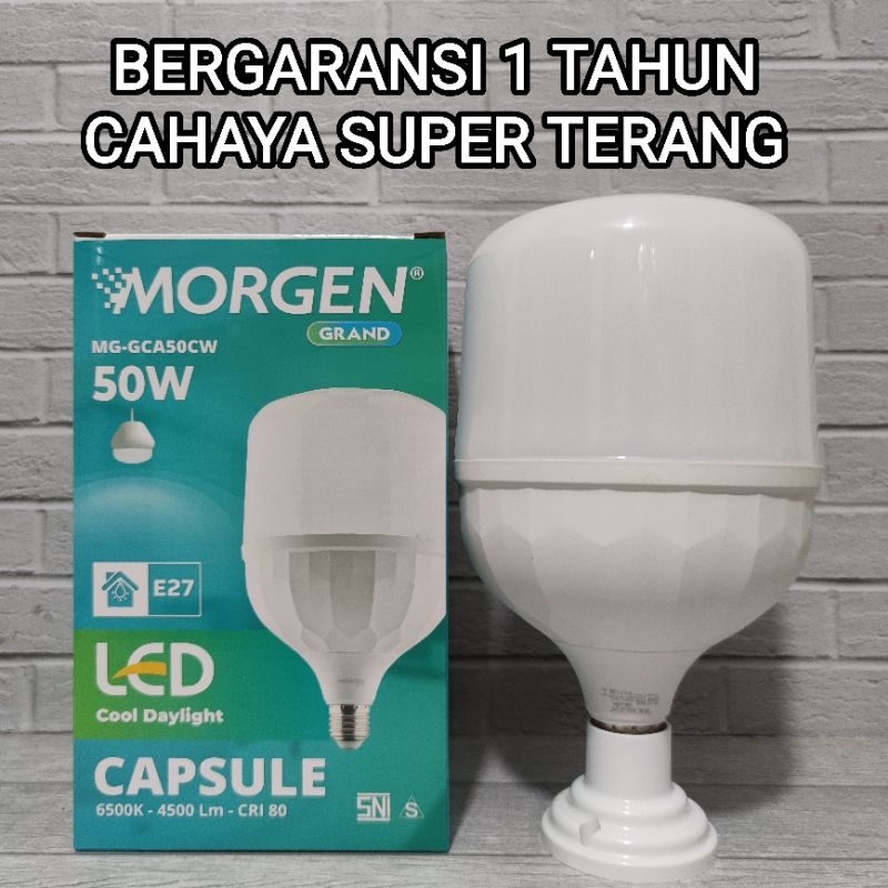 MORGEN GRAND LAMPU LED CAPSULE 50W 50 WATT T BULB