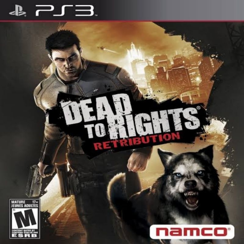 DVD game ps3 cfw/hen Dead to Rights Retribution