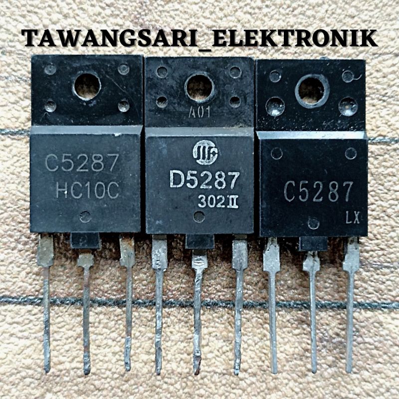tr reg c5287 transistor d5287 original Tr Reg Cabutan