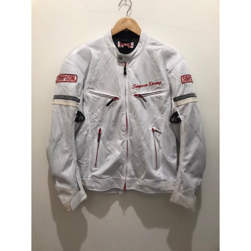 jaket motor simpson