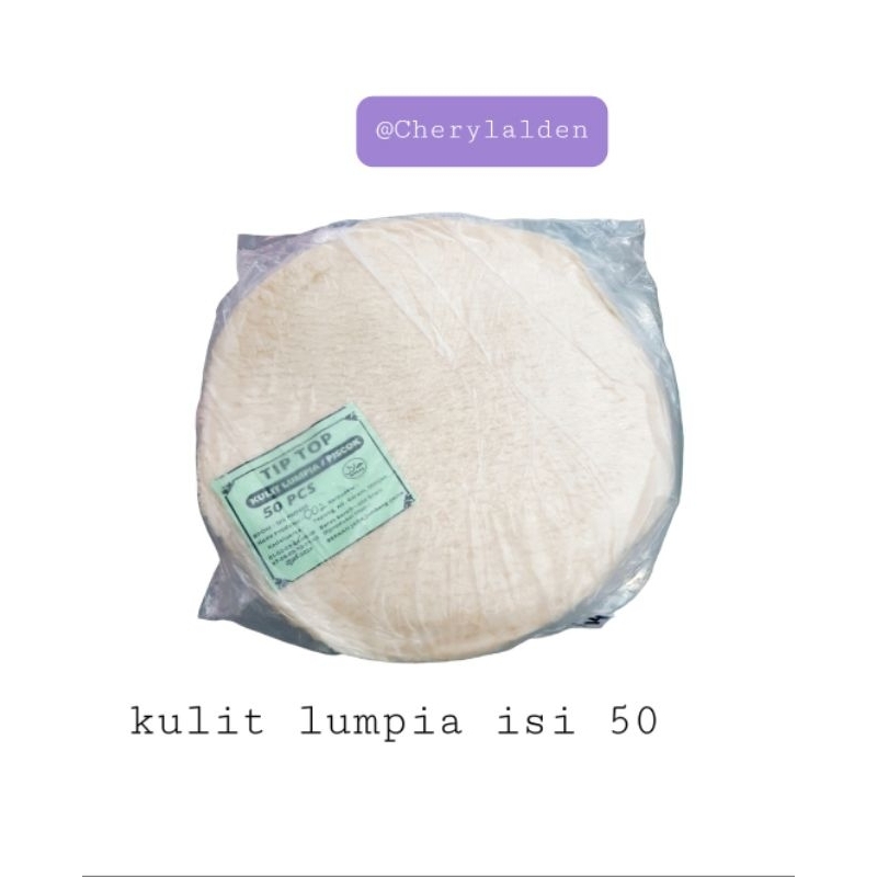 

❤️Chery❤️ Kulit lumpia Tip top isi 50