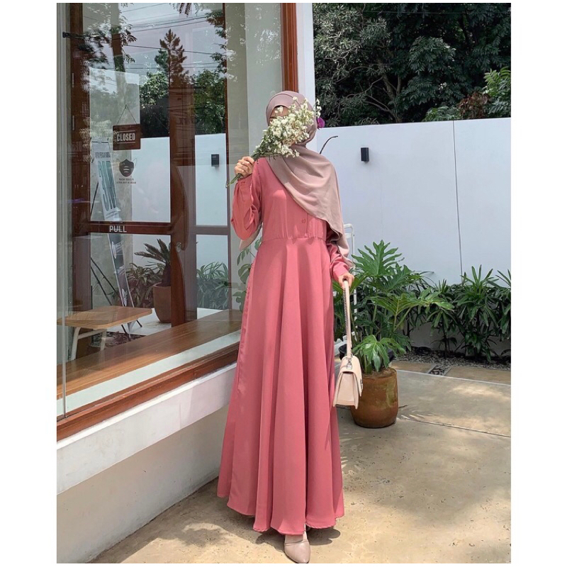 ELMIZA OFFICIAL AYANA DRESS ORI (New)