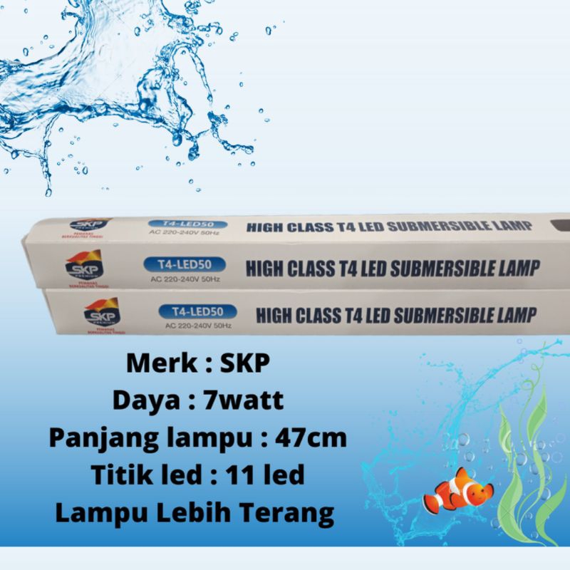 Promo Murah Lampu Led Celup Aquarium SKP T450