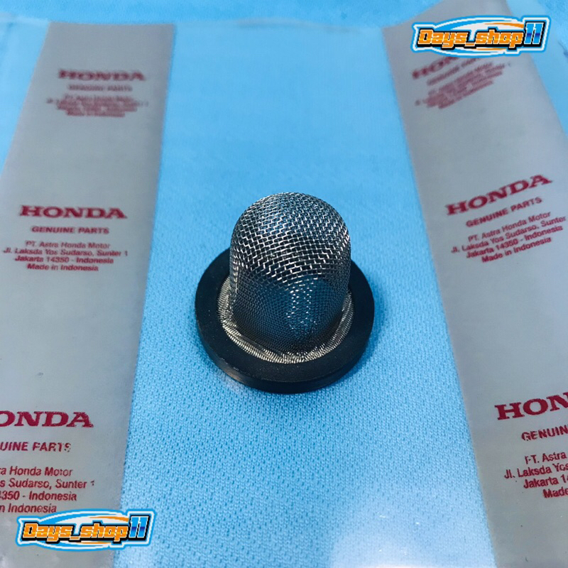 Screen oil filter oli tube drain Saringan bawah Honda Beat Esp Scoopy fi Vario tube drain original