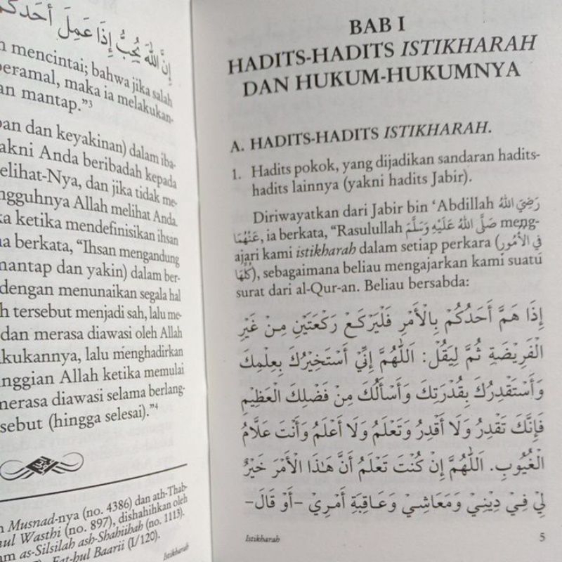 Buku Saku Shalat Istikharah Berdasarkan Sunnah Nabi