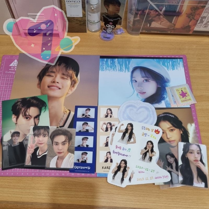 Karina Doyoung NCT127 Aespa Season Greeting 2023 set | Do Young Doy NCT 127 SG23