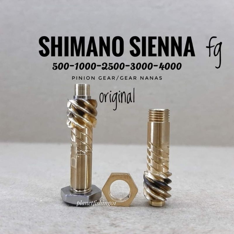 pinion gear shimano sienna fg 500 1000 2500 3000 4000 / gear nanas reel shimano sienna 500 1000 2500