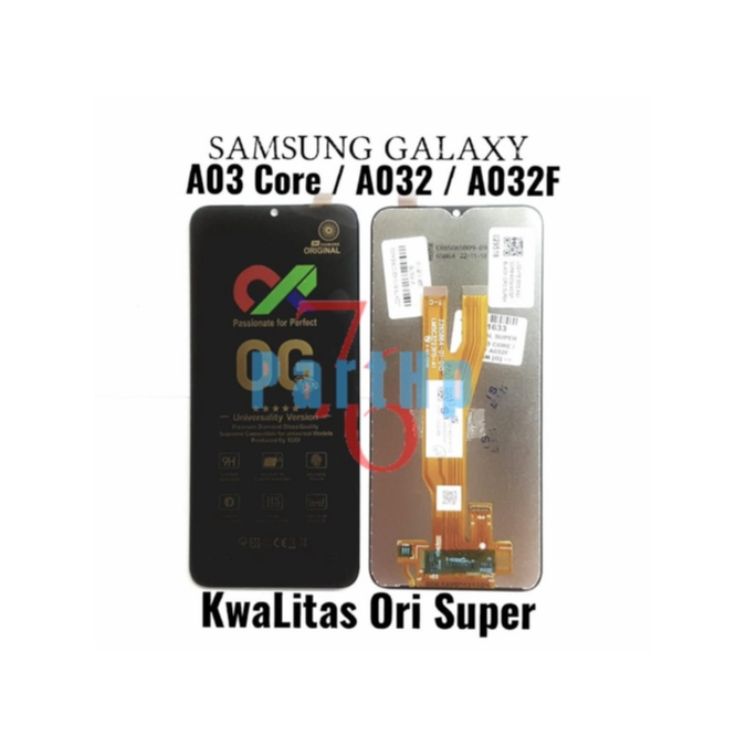 Lcd Touchscreen Fullset Kwalitas Ori Super Samsung Galaxy A03 Core - A032 - A032F - Hitam