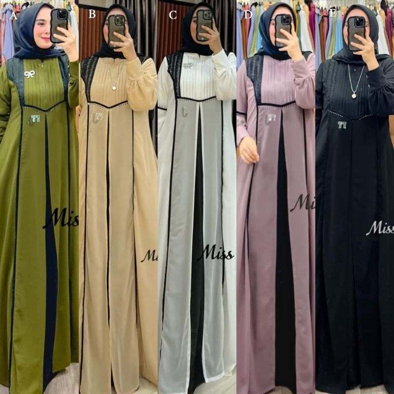Abaya Haifa By M2Y Miss Jasmine
