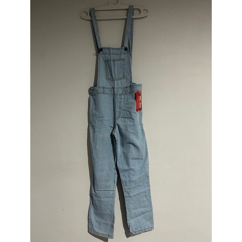 CELANA JOJON/ jumpsuit warna biru jeans ALL SIZE NEW
