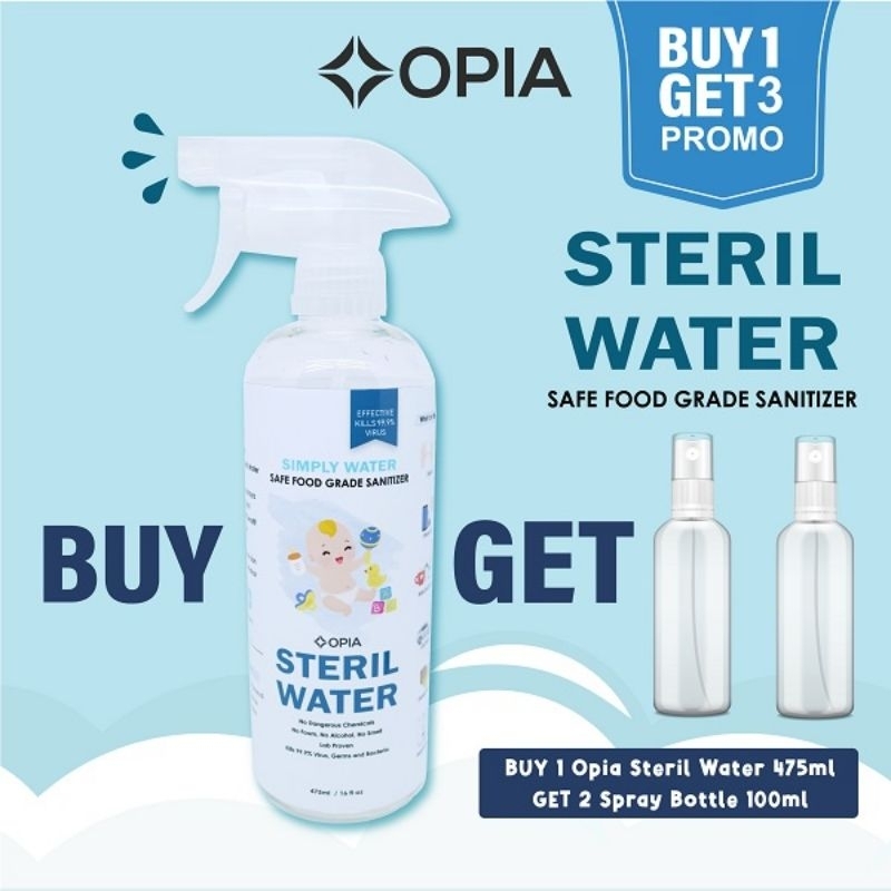 Opia Steril Water &amp; Sanitizer