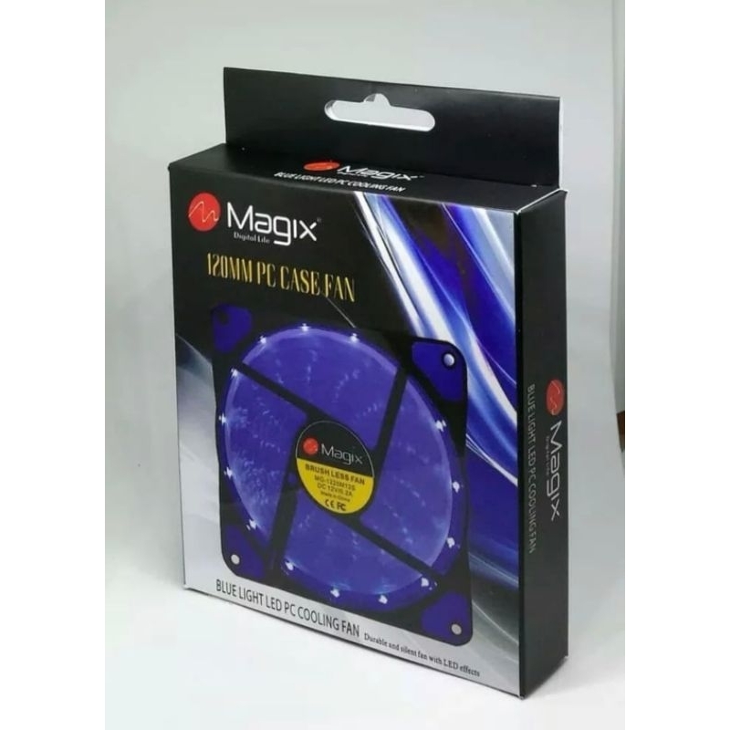 Fan Casing Magix 12cm A Digital Life - Blue