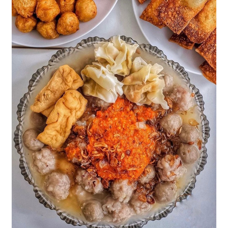 

siomay basah