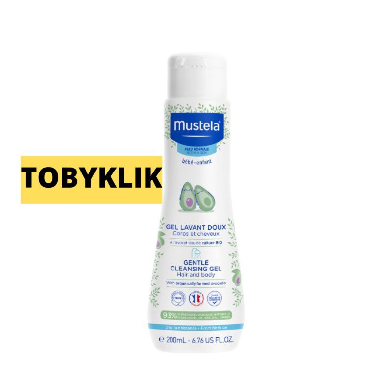 Mustela Bebe Gentle Cleansing Gel Hair and Body 200ml