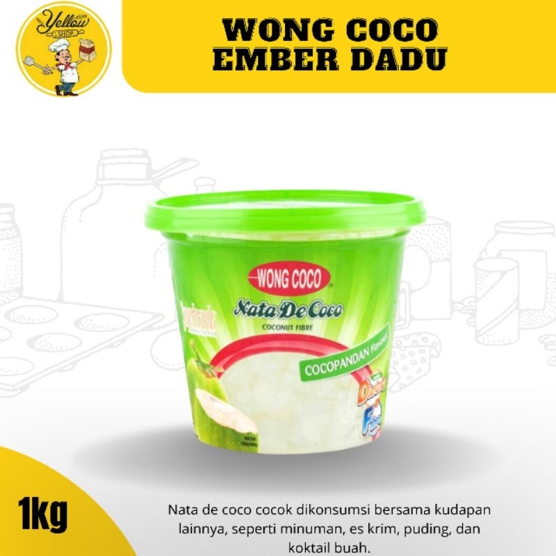 

NATA DE COCO DADU EMBER 1000G/600G