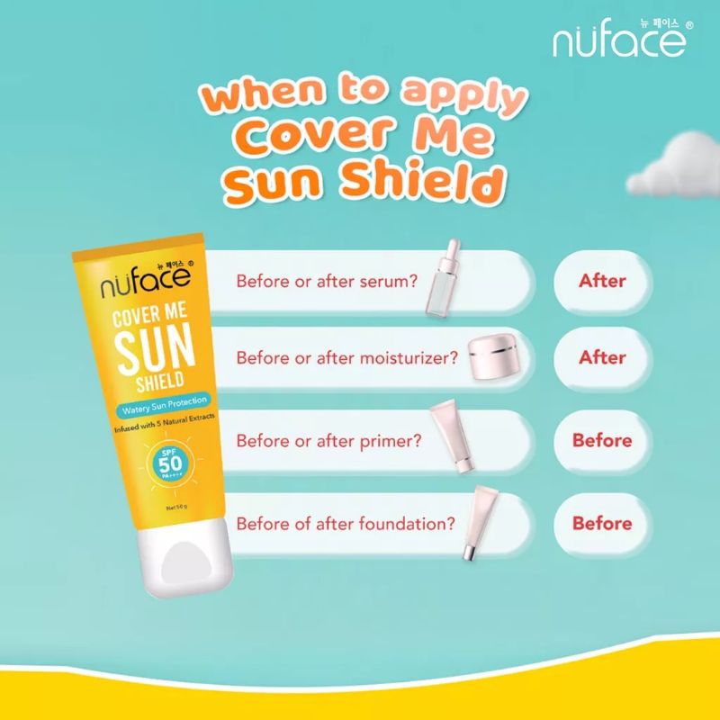 NUFACE Sunscreen Spf 30 &amp; Spf 50