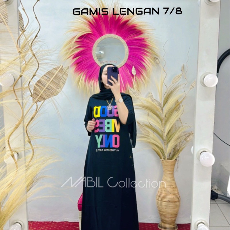 GAMIS WANITA VIRAL BY NABIL GOD VIBES //GAMIS KAOS PREMIUM KEKINIAN
