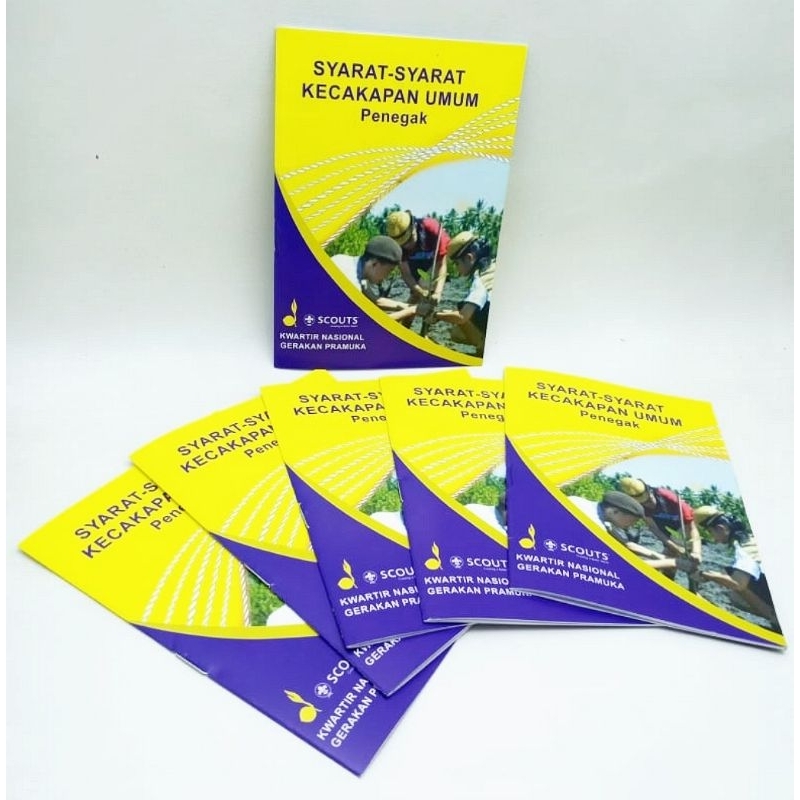 Buku Sku Pramuka Penegak HVS Buku Syarat Kecakapan Umum Pramuka