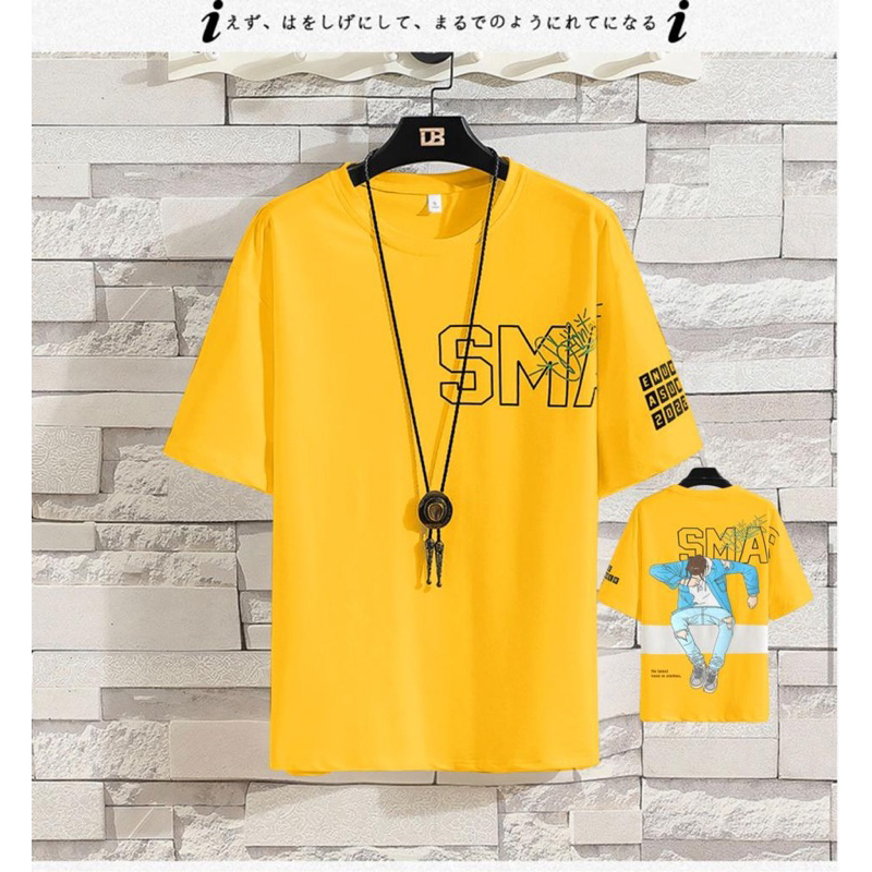 BAJU OBLONG PRIA SMAN ATASAN COWOK TSHIRT LENGAN PENDEK FASHION