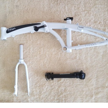 Frameset Fnhon Tornado Putih 20 22 inch + Handlepost