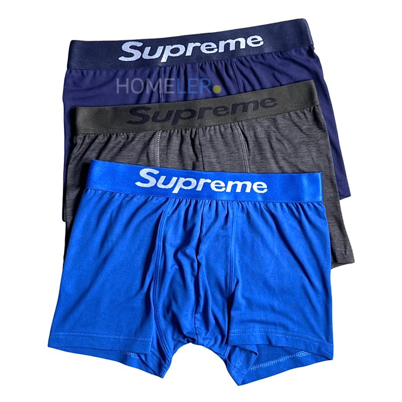 Boxer Men's Briefs (1 Box Isi 3 Pcs) / Celana Dalam Boxer Pria Dewasa / Sempak Pria