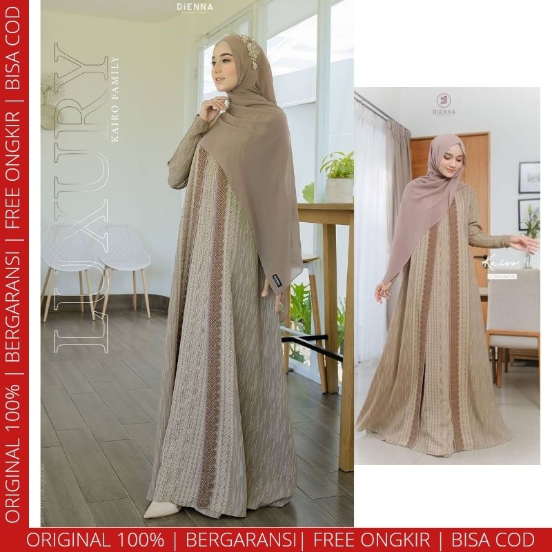 READY (STYLE 1 SET PASHMINA) SARIMBIT KAIRO SERIES BY DIENNA GAMIS