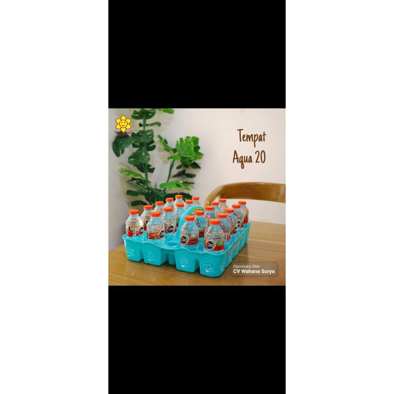 Keranjang Aqua Isi 20 Gelas/Tempat Aqua Gelas