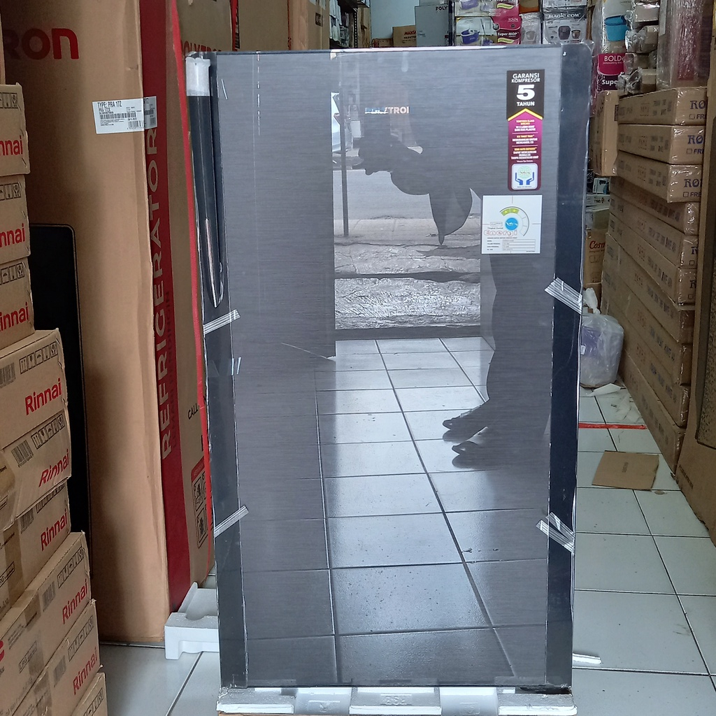 LEMARI ES KULKAS 1 PINTU POLYTRON PRA-15DMY 150 LITER KHUSUS BANDUNG