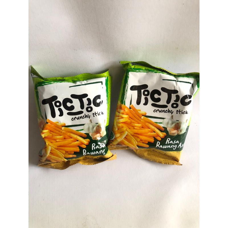 

tic tic snack rasa bawang asli / tic tic snack stik