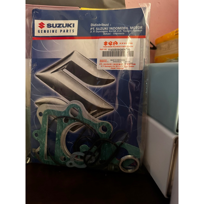 top set / gasket / paking suzuki SMASH