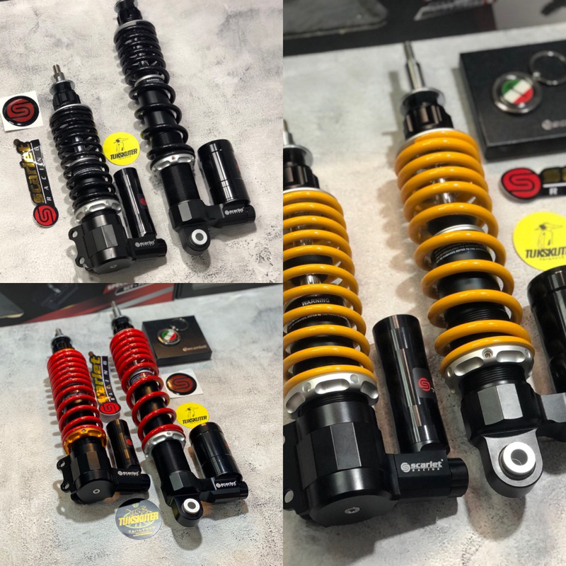Scarlet shockbreaker tabung / shock subtank Original Vespa Sprint Primavera